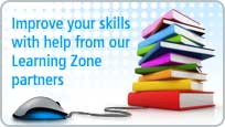 Improve your skills with help from our Learning Zone partners