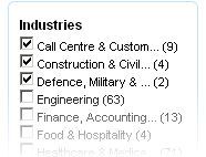 Industry Filter